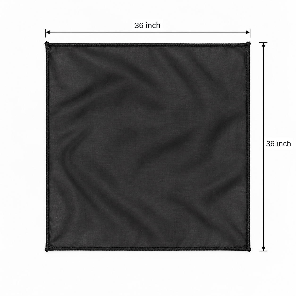 SILK 36 INCH PURE - Black