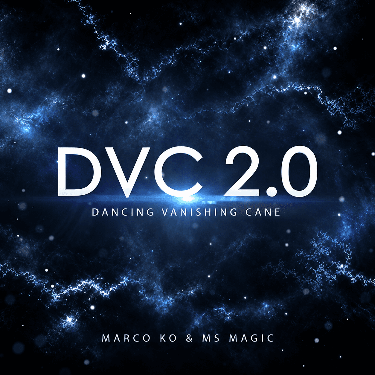 Dancing Vanishing Cane V2 / WHITE (D.V.C.) by Magiclism