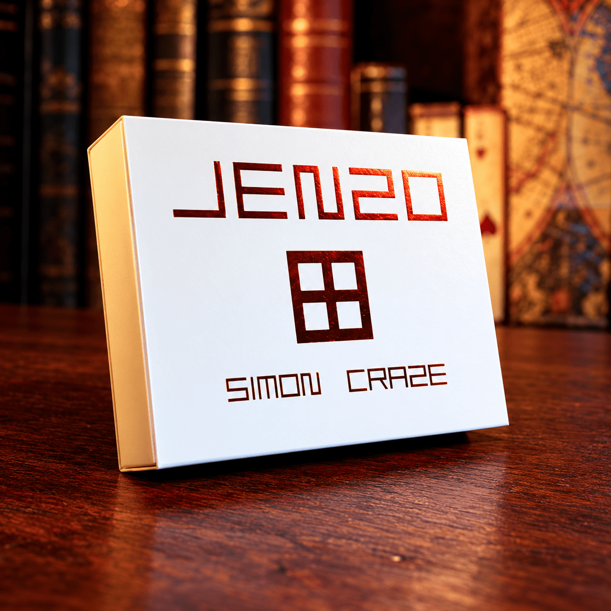 JENZO White (Gimmicks and Online Instructions) by Simon Craze