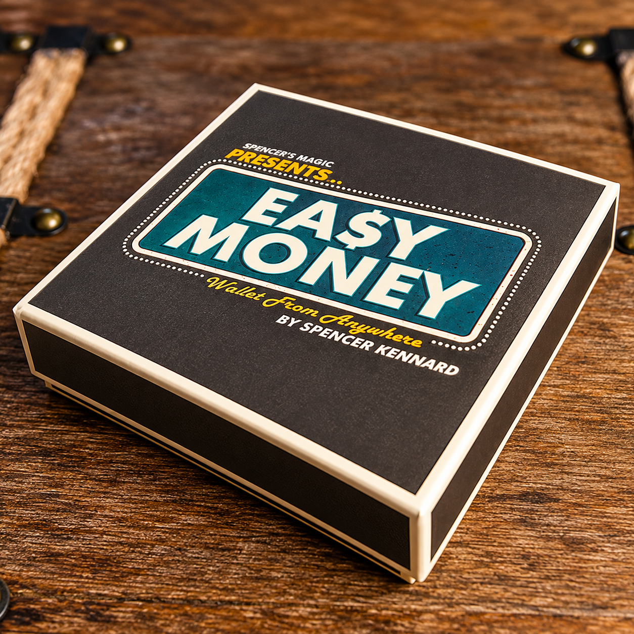 Easy Money Black Wallet by Spencer Kennard
