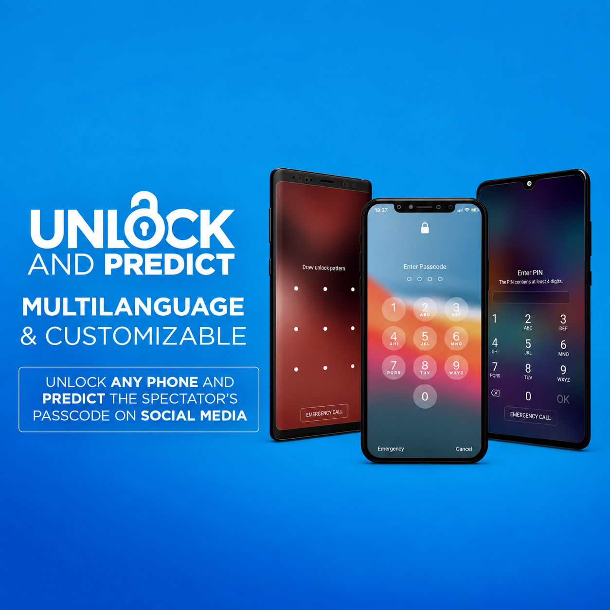 UNLOCK App by Magic Pro Ideas - UNLOCK AND PREDICT ANY PASSCODE