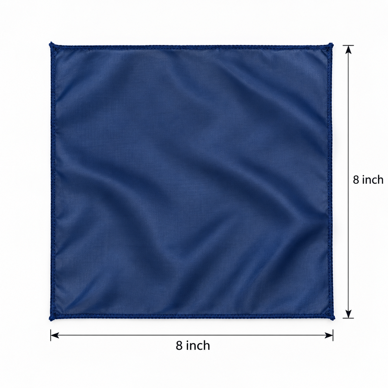 SILK 8 INCH PURE - NAVY BLUE