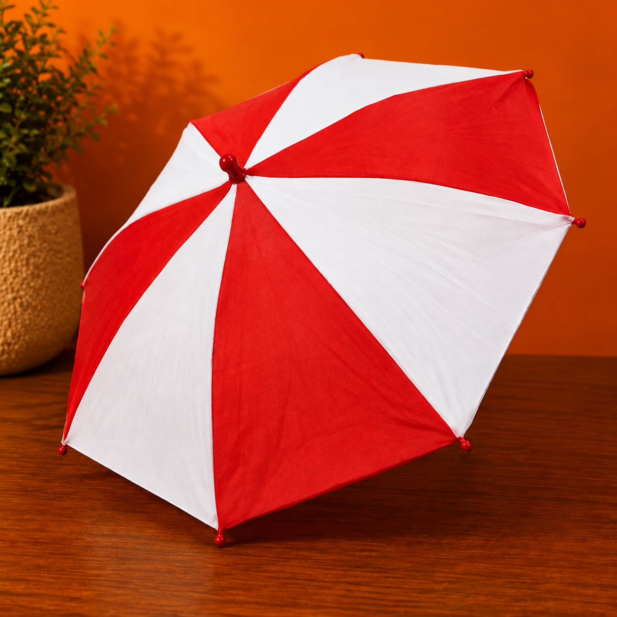 Umbrella Production  (16 inch) (Red and White)