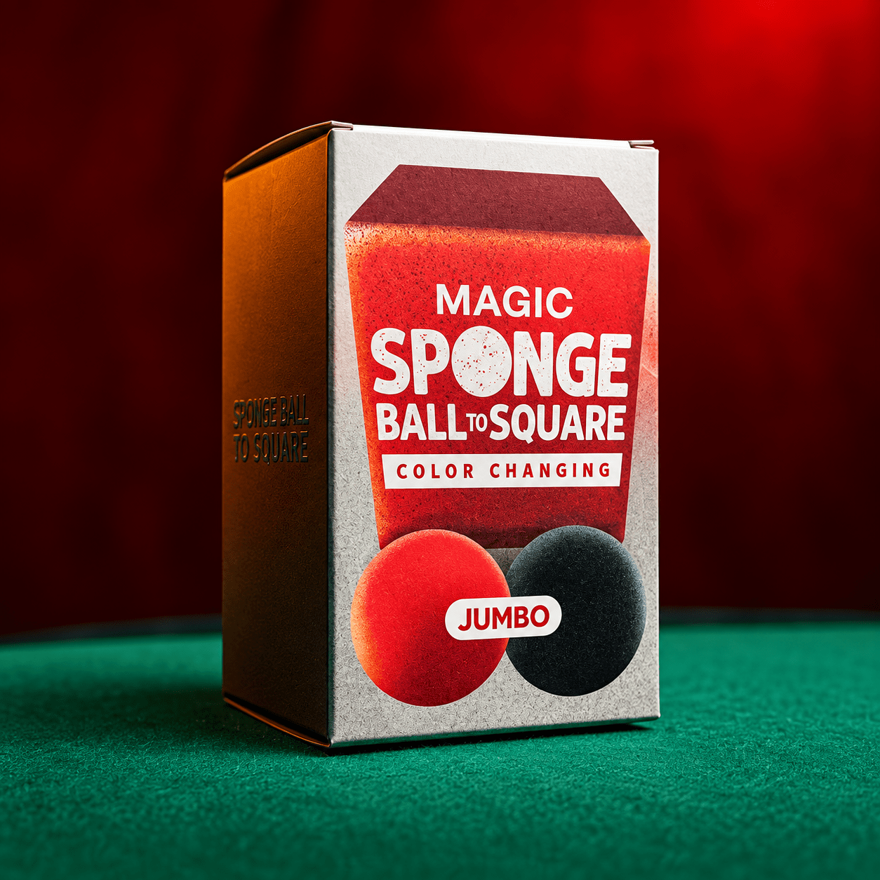 Magic Color Changing Sponge Ball to Square JUMBO