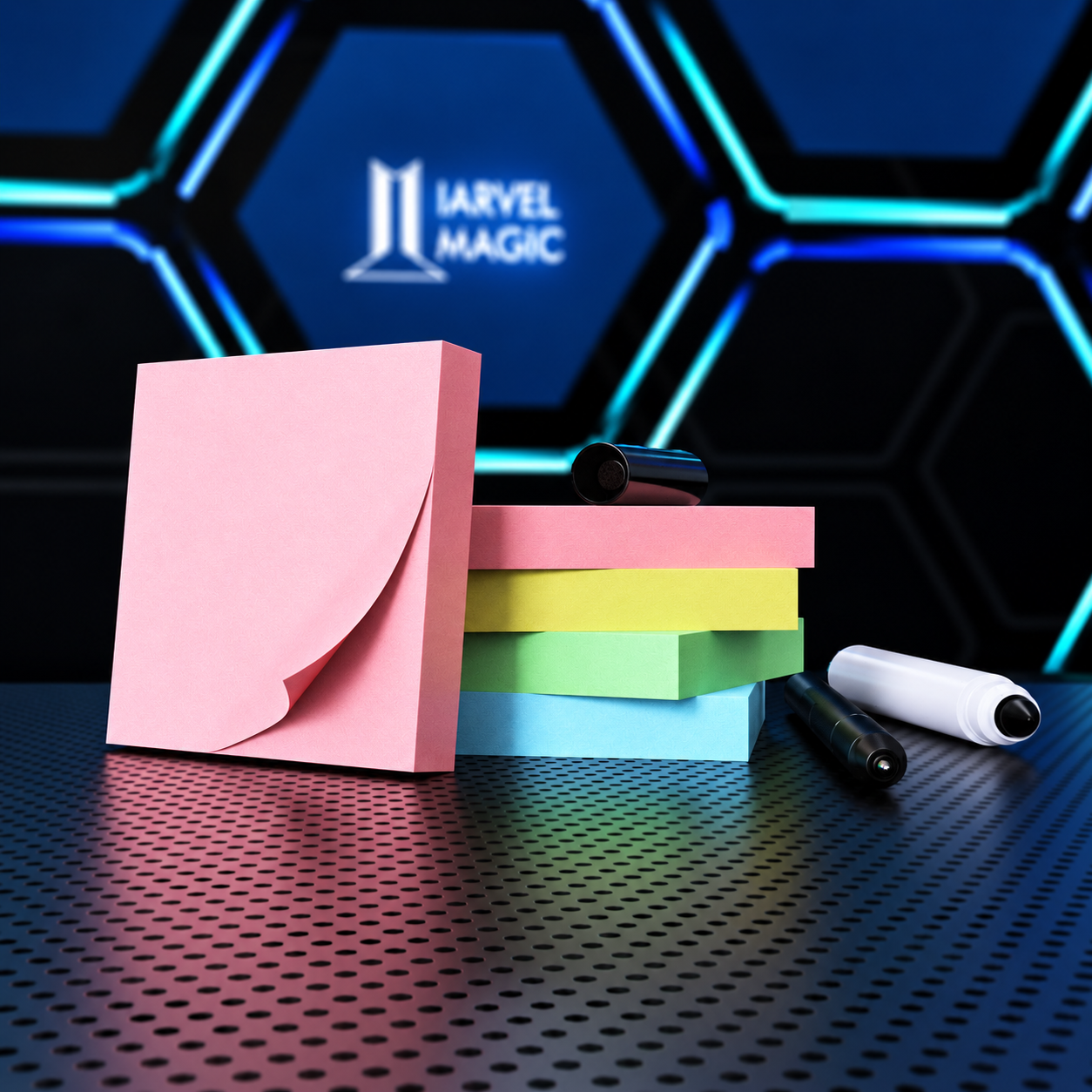 The Iarvel Magic Post-It Pad by Iarvel Magic