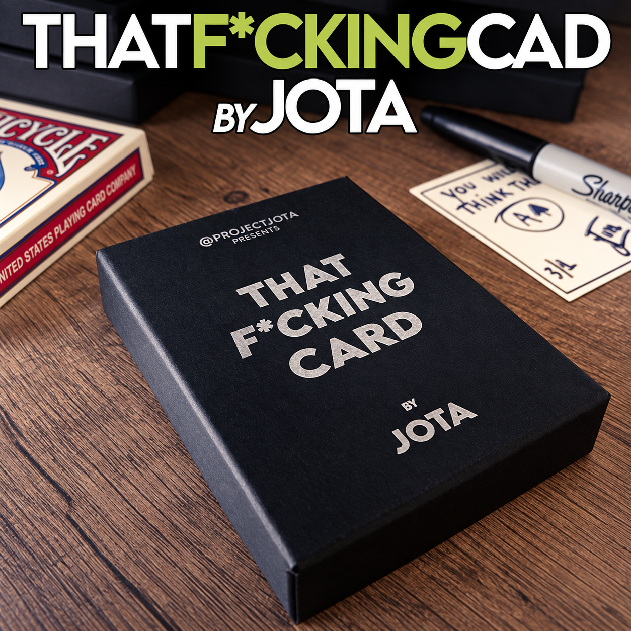 That f*cking card (Gimmick and Online Instructions) by JOTA